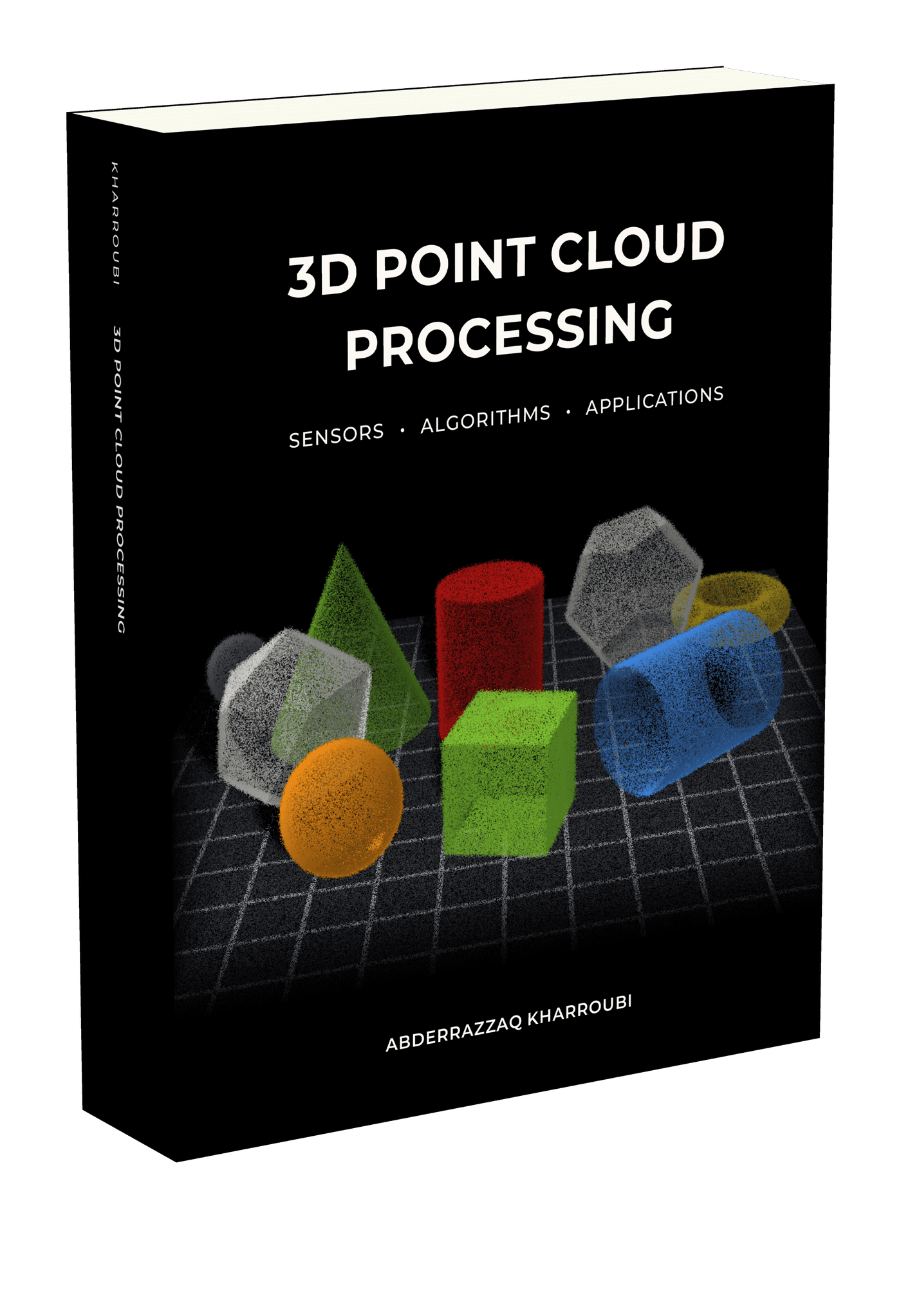 The cover of 3D Point Cloud Processing, shown as a printed book.