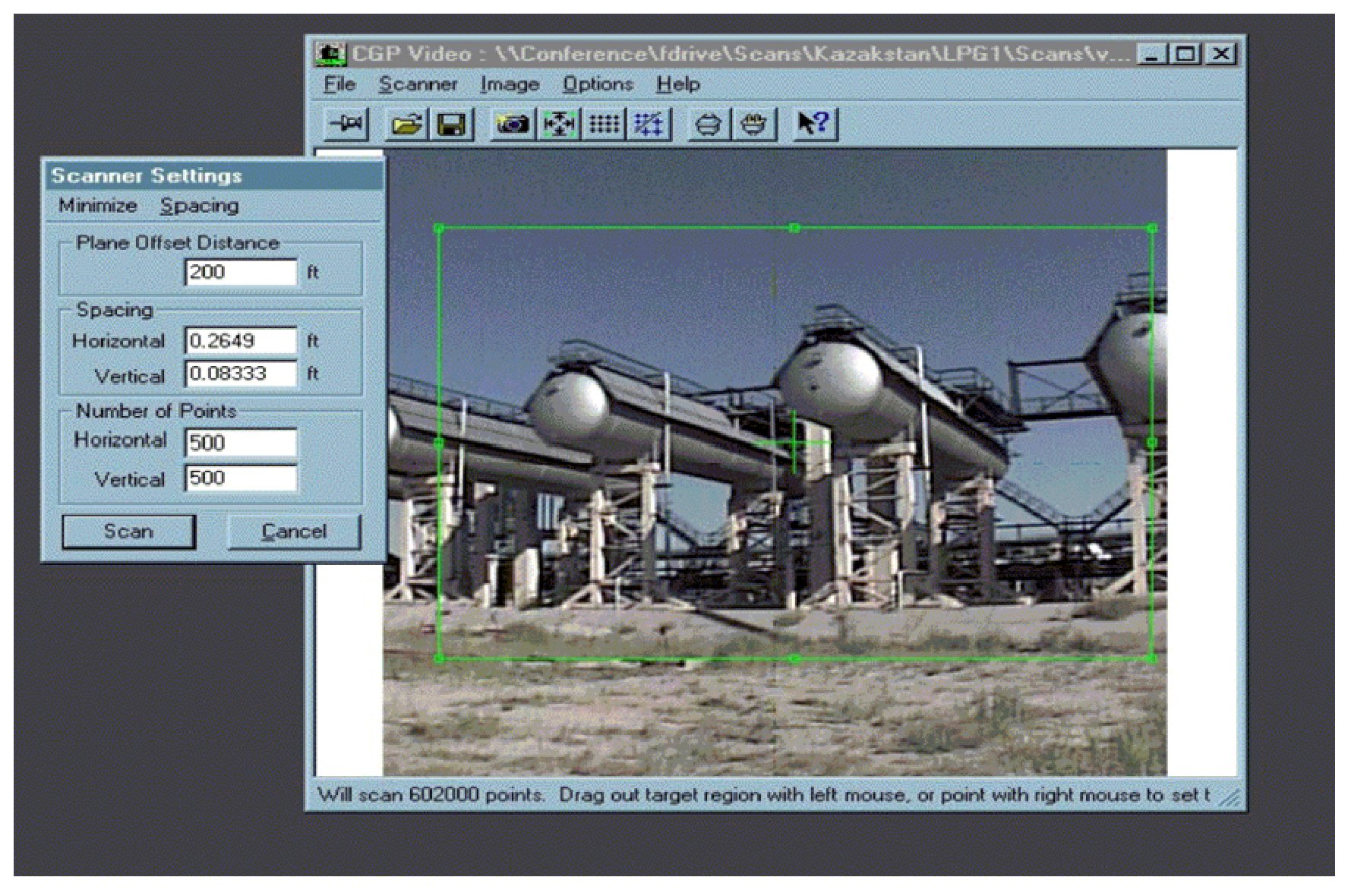 Chevron beta deployment, Kazakhstan oil and gas field.